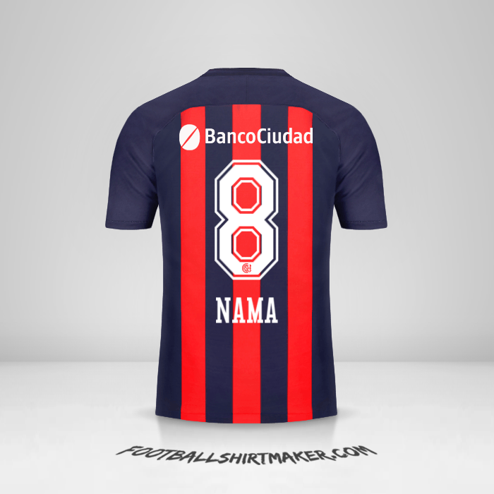 Jersey San Lorenzo 2018 -  nama - 8