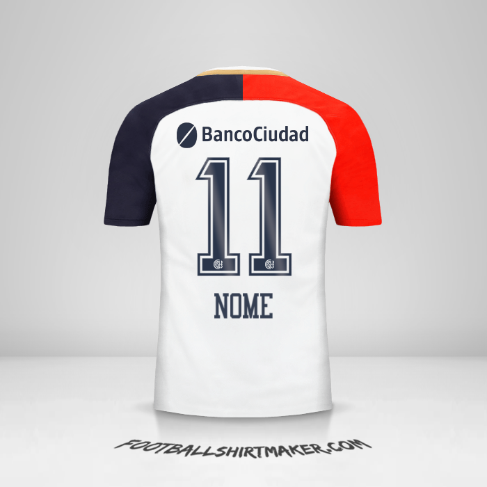 Maglia San Lorenzo 2018 Seconda -  nome - 11