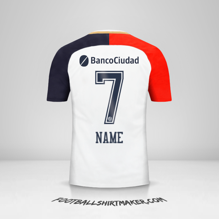 Jersey San Lorenzo 2018 Away -  name - 7