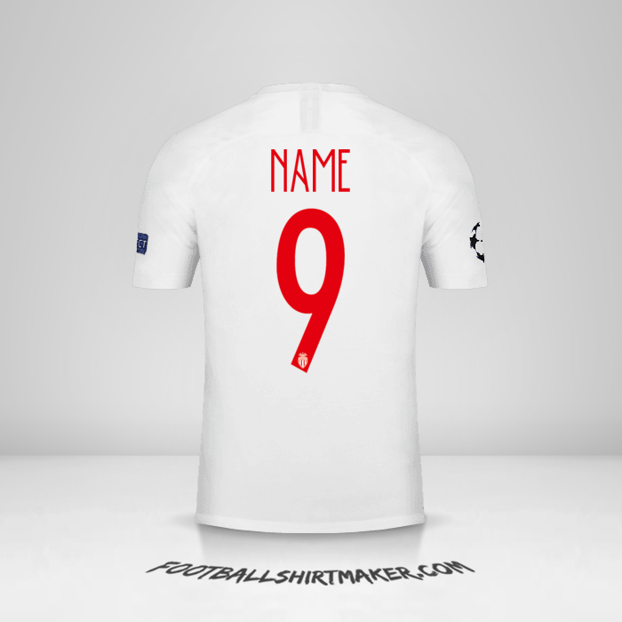 Trikot As Monaco Cup 2018/19 -  name - 9