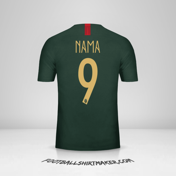 Jersey As Monaco Cup 2018/19 Alternatif -  nama - 9