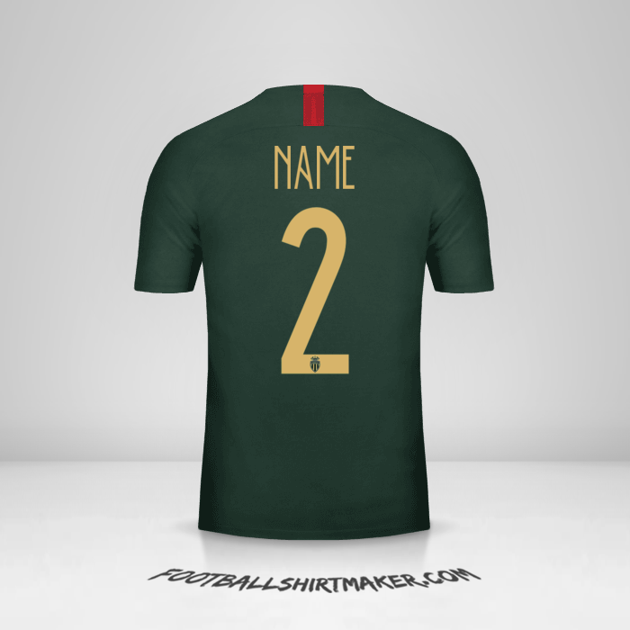 Shirt As Monaco Cup 2018/19 Away -  name - 2
