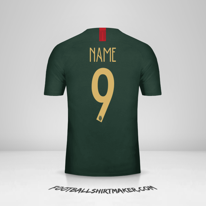 Shirt As Monaco Cup 2018/19 Away -  name - 9