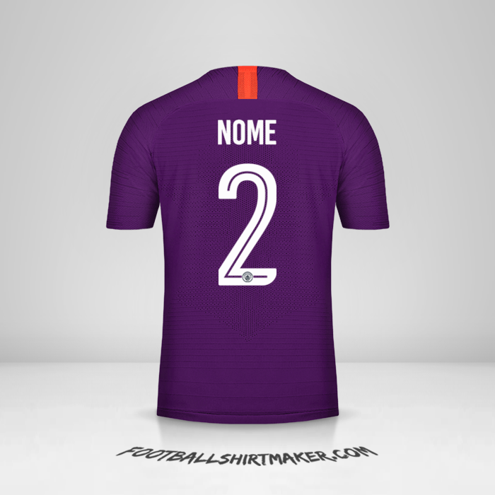 Camisa Manchester City Cup 2018/19 Terceira -  nome - 2