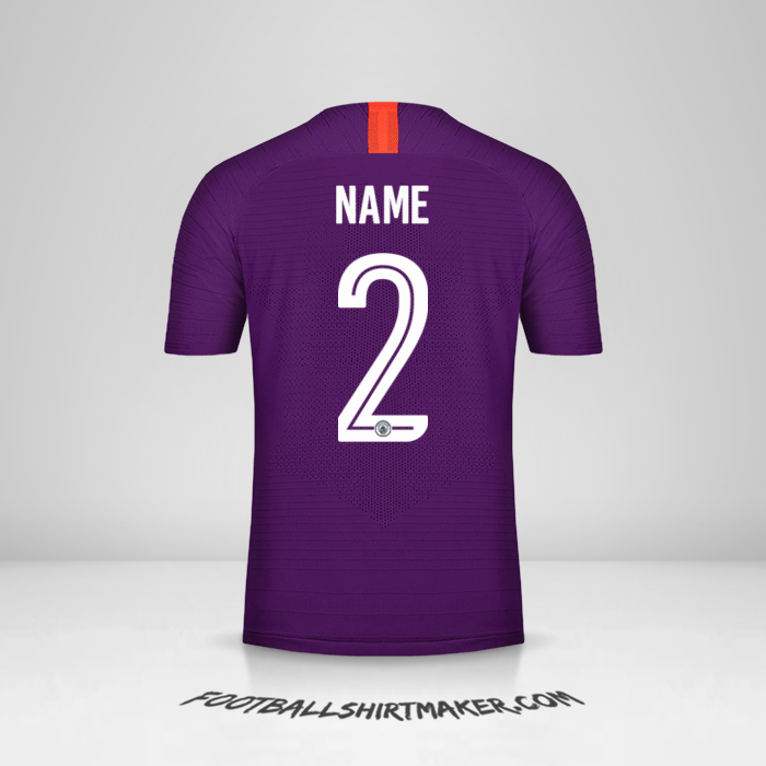 Jersey Manchester City Cup 2018/19 Third -  name - 2