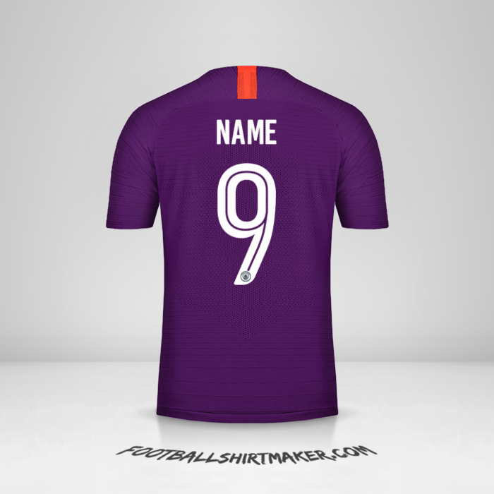 Shirt Manchester City Cup 2018/19 Third -  name - 9