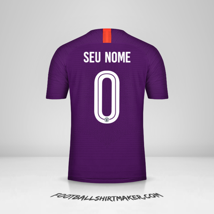 Camisa Manchester City Cup 2018/19 III -  seu nome - 0