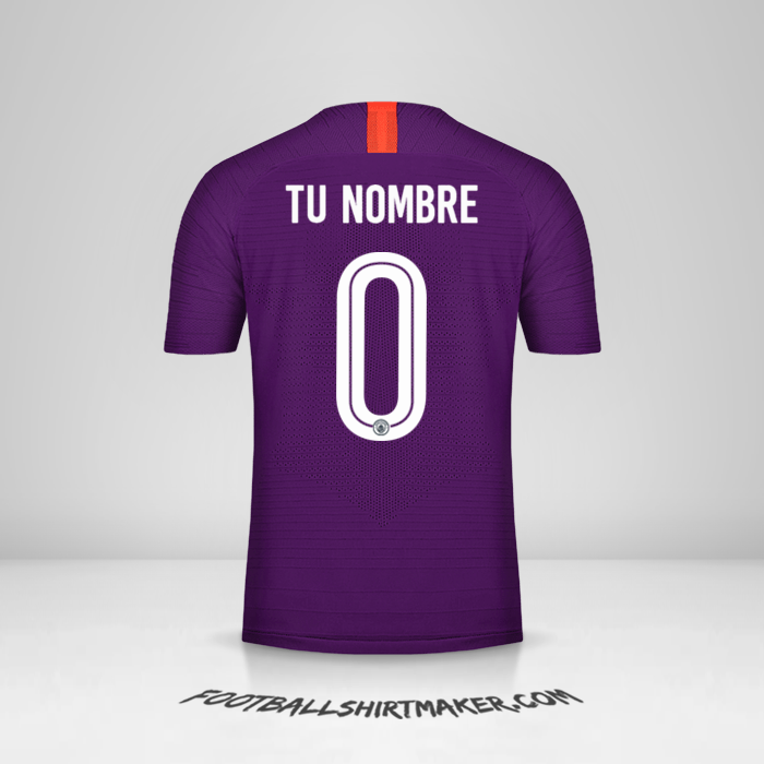 Jersey Manchester City Cup 2018/19 III -  tu nombre - 0