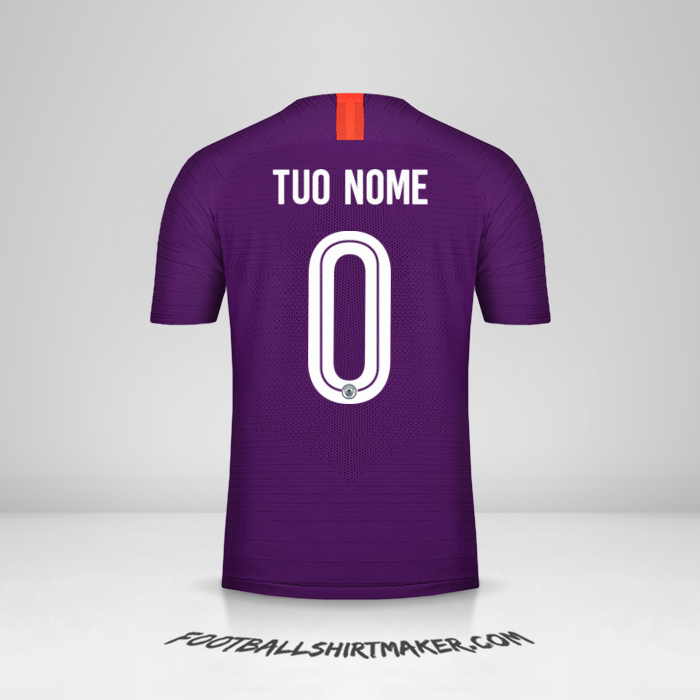 Maglia Manchester City Cup 2018/19 III -  tuo nome - 0