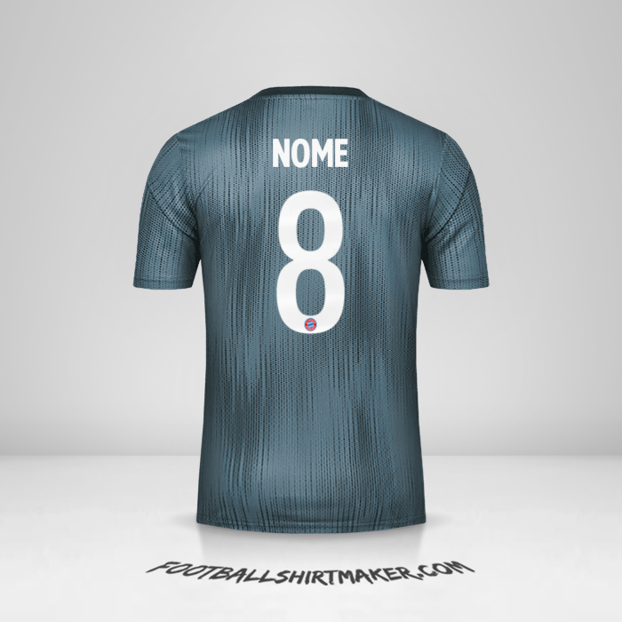 Maglia FC Bayern Munchen Cup 2018/19 Terza -  nome - 8