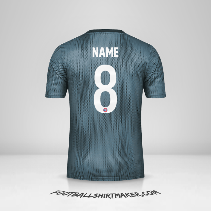 Shirt FC Bayern Munchen Cup 2018/19 Third -  name - 8