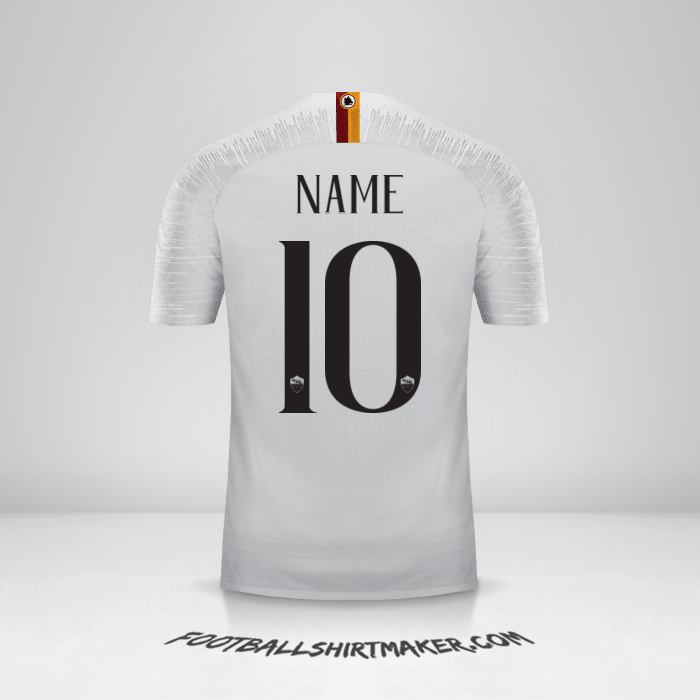 Trikot AS Roma 2018/19 Auswärts -  name - 10