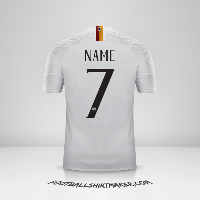 Shirt AS Roma 2018/19 Away -  name - 7