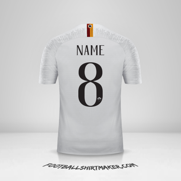 Shirt AS Roma 2018/19 Away -  name - 8