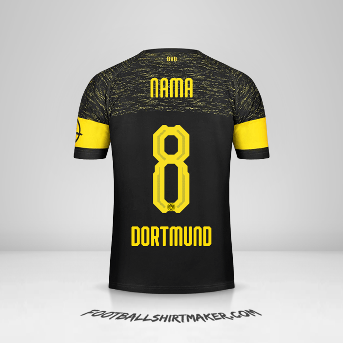 Jersey Borussia Dortmund 2018/19 Alternatif -  nama - 8