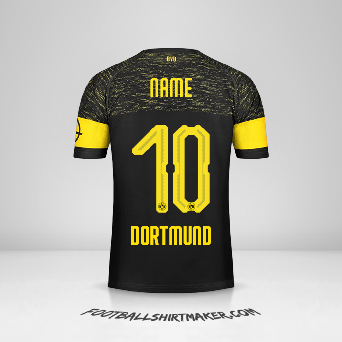 Jersey Borussia Dortmund 2018/19 Away -  name - 10