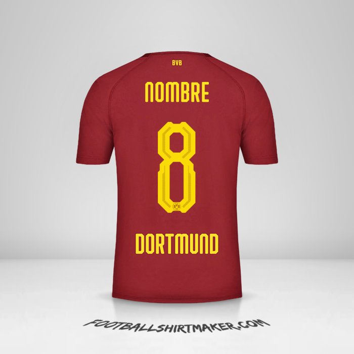 Jersey Borussia Dortmund 2018/19 Tercera -  nombre - 8