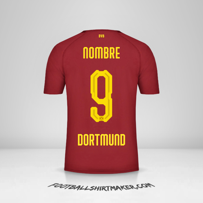 Jersey Borussia Dortmund 2018/19 Tercera -  nombre - 9