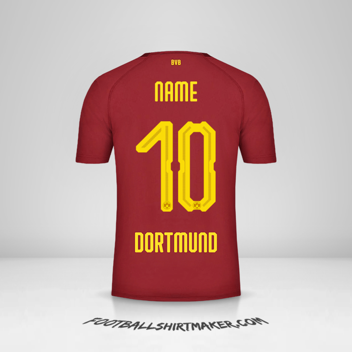 Trikot Borussia Dortmund 2018/19 Dritte -  name - 10