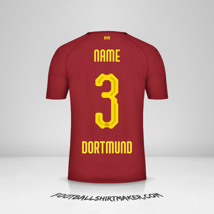 Jersey Borussia Dortmund 2018/19 Third -  name - 3