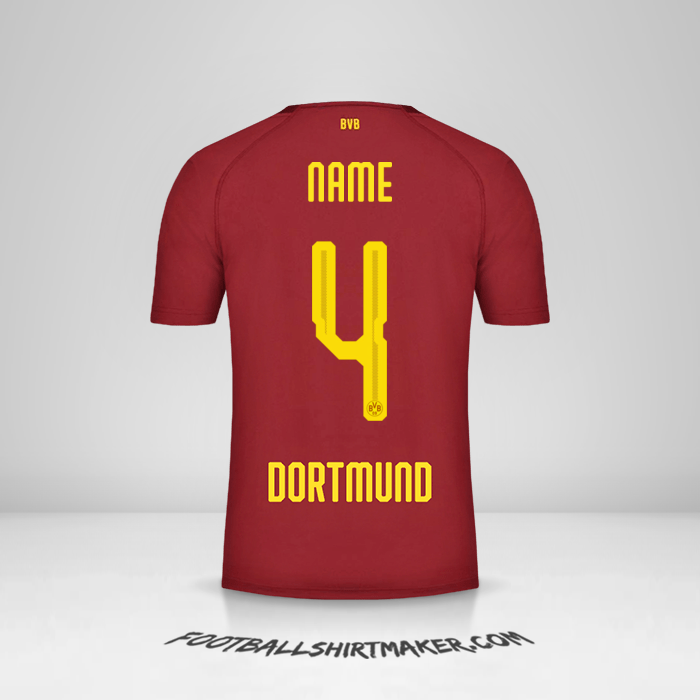 Jersey Borussia Dortmund 2018/19 Third -  name - 4