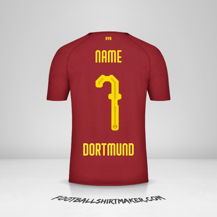 Jersey Borussia Dortmund 2018/19 Third -  name - 7