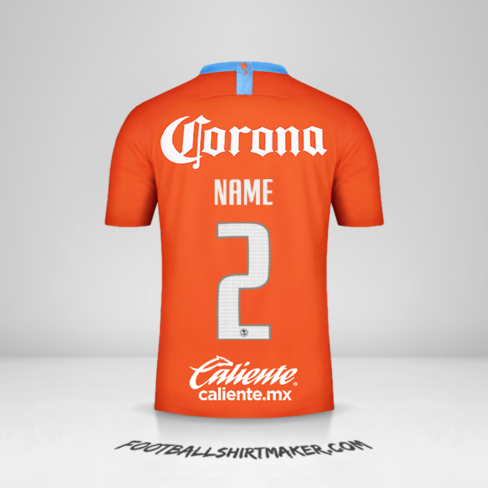 Shirt Club America 2018/19 Third -  name - 2