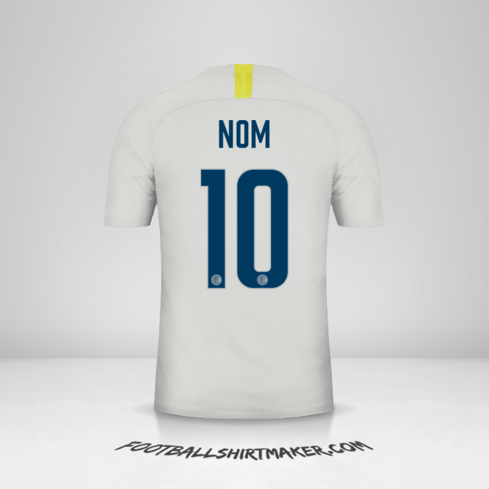 Maillot Inter 2018/19 Troisième -  nom - 10