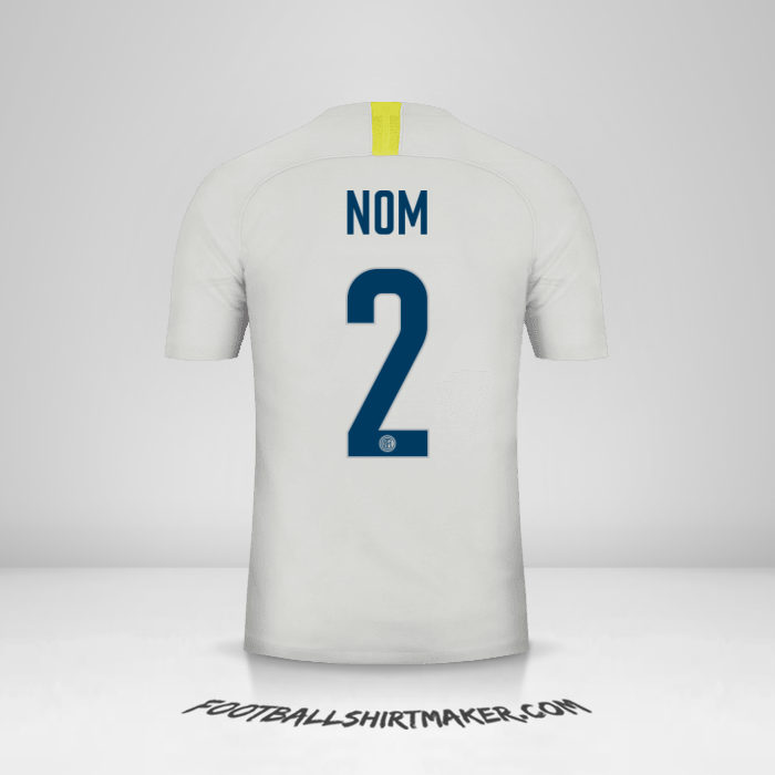 Maillot Inter 2018/19 Troisième -  nom - 2