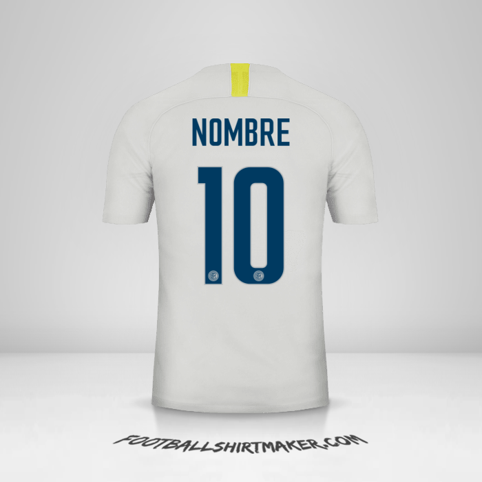 Jersey Inter 2018/19 Tercera -  nombre - 10