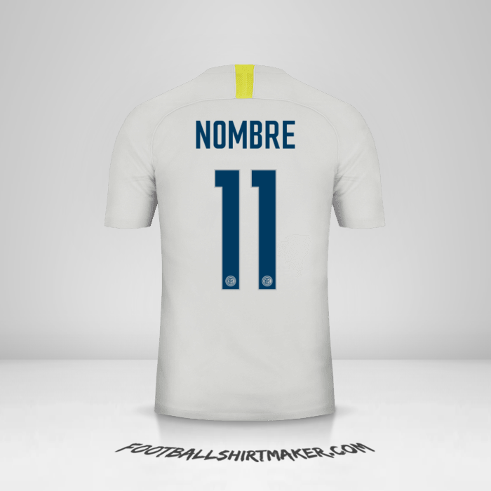 Jersey Inter 2018/19 Tercera -  nombre - 11