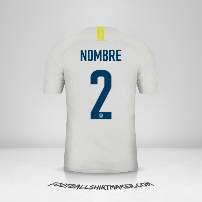 Jersey Inter 2018/19 Tercera -  nombre - 2