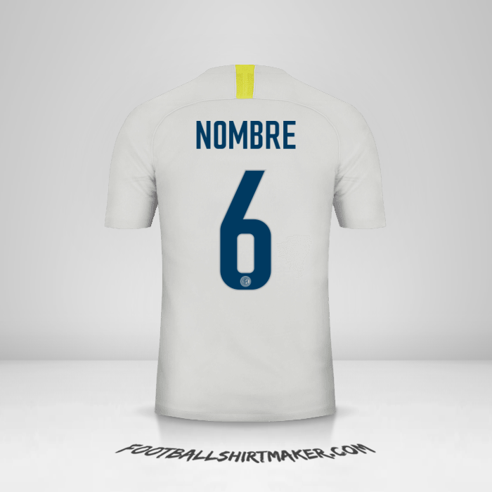 Camiseta Inter 2018/19 Tercera -  nombre - 6