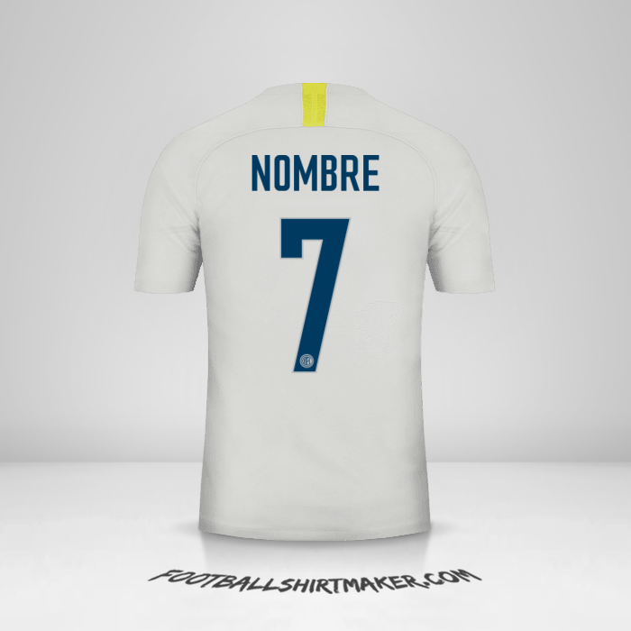 Jersey Inter 2018/19 Tercera -  nombre - 7