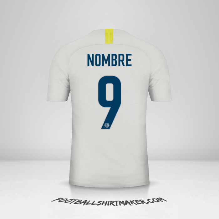 Jersey Inter 2018/19 Tercera -  nombre - 9