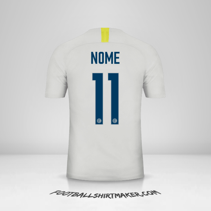 Camisola Inter 2018/19 Terceira -  nome - 11