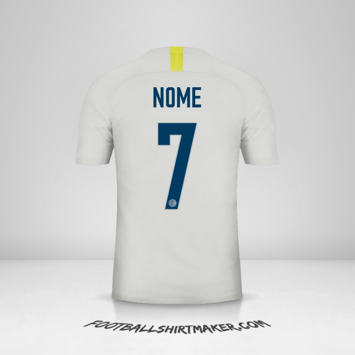 Camisa Inter 2018/19 Terceira -  nome - 7