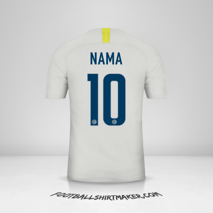Jersey Inter 2018/19 Ketiga -  nama - 10