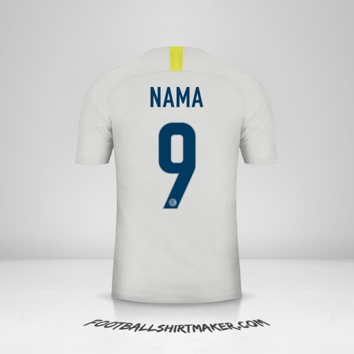 Jersey Inter 2018/19 Ketiga -  nama - 9