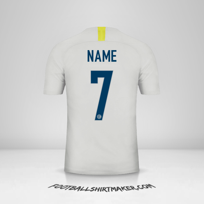 Shirt Inter 2018/19 Third -  name - 7