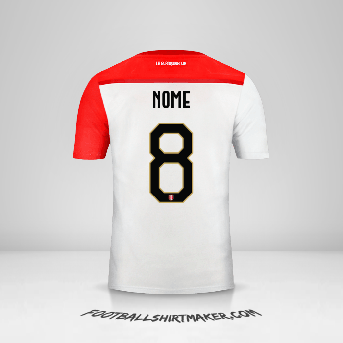 Camisola Peru 2018/19 -  nome - 8