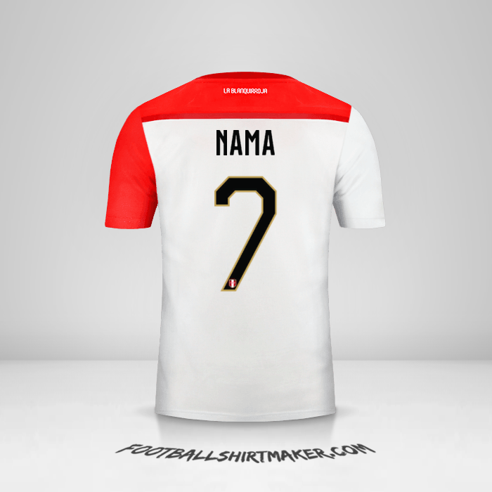 Jersey Peru 2018/19 -  nama - 7