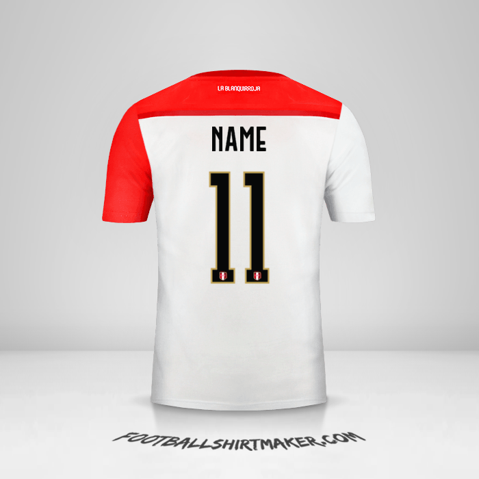 Shirt Peru 2018/19 -  name - 11
