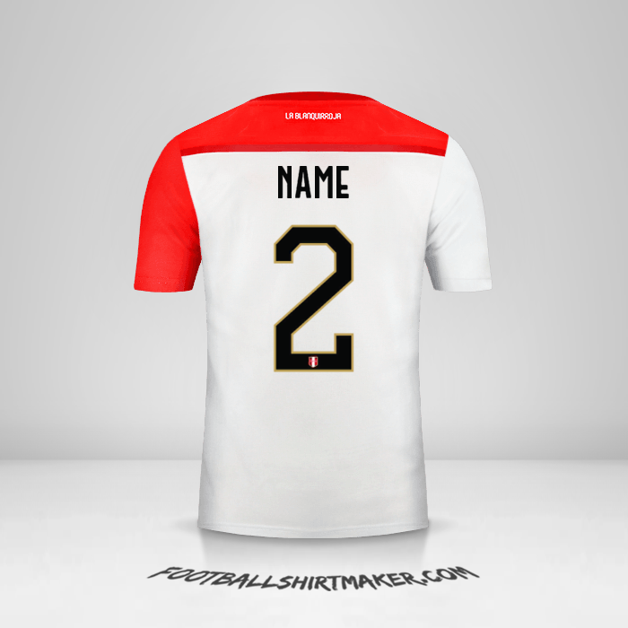 Shirt Peru 2018/19 -  name - 2
