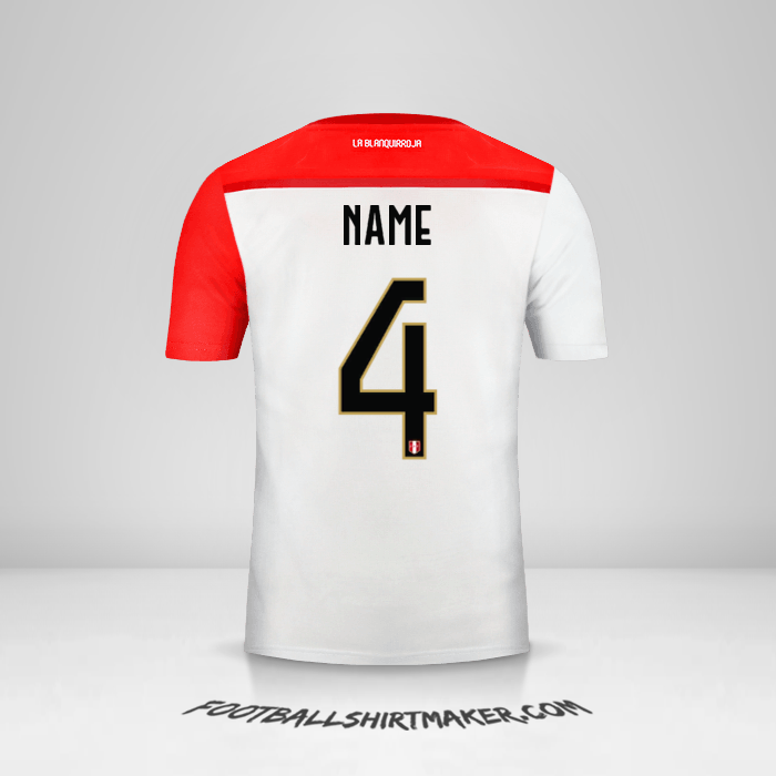 Trikot Peru 2018/19 -  name - 4