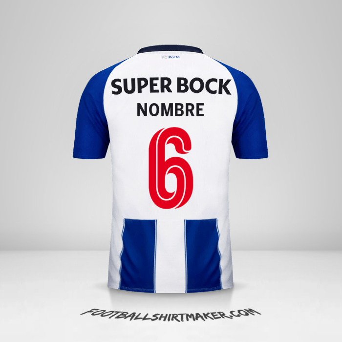 Jersey FC Porto Cup 2018/19 -  nombre - 6