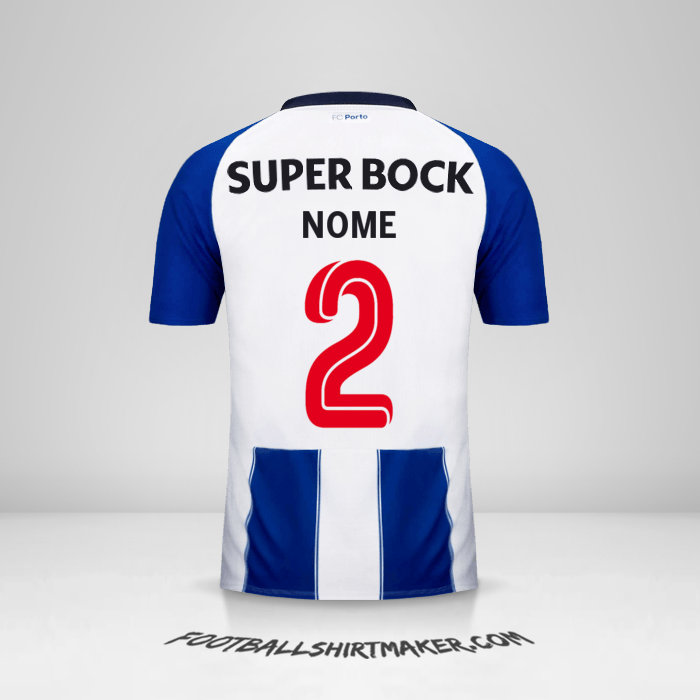 Camisa FC Porto Cup 2018/19 -  nome - 2