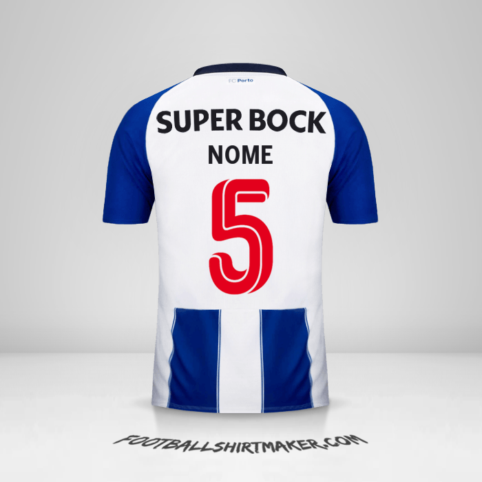 Camisa FC Porto Cup 2018/19 -  nome - 5