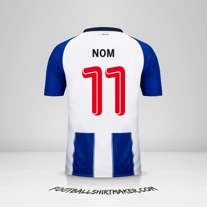 Maillot FC Porto UCL 2018/19 -  nom - 11