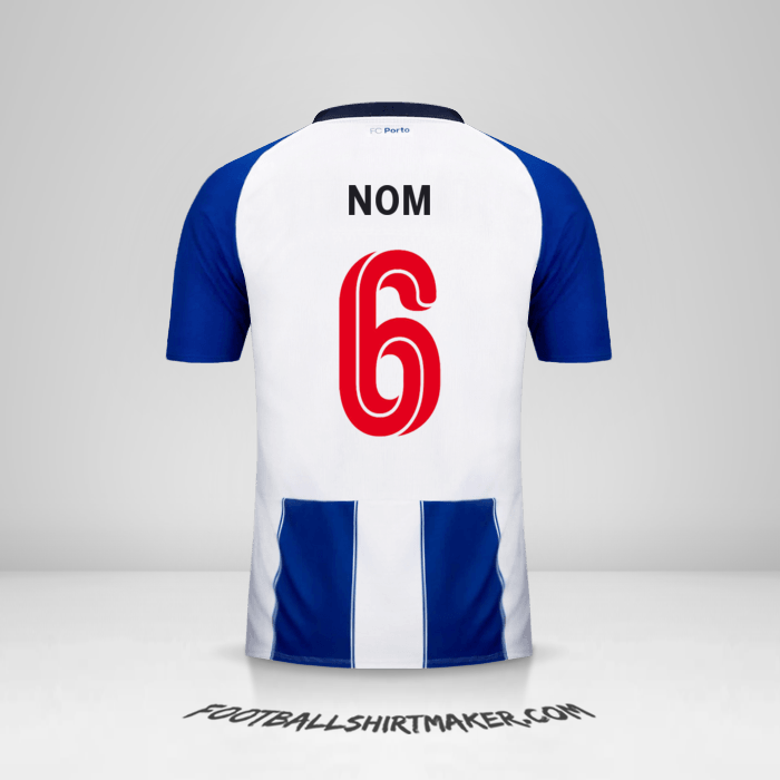 Maillot FC Porto UCL 2018/19 -  nom - 6